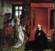 Rogier van der Weyden Angel messenger Sweden oil painting artist